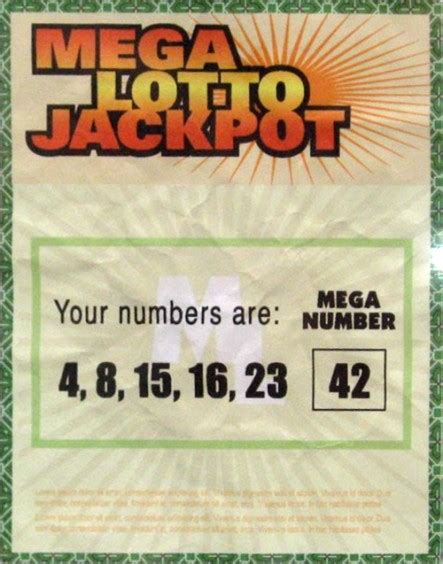 lottery numbers from lost|Numbers (episode) .